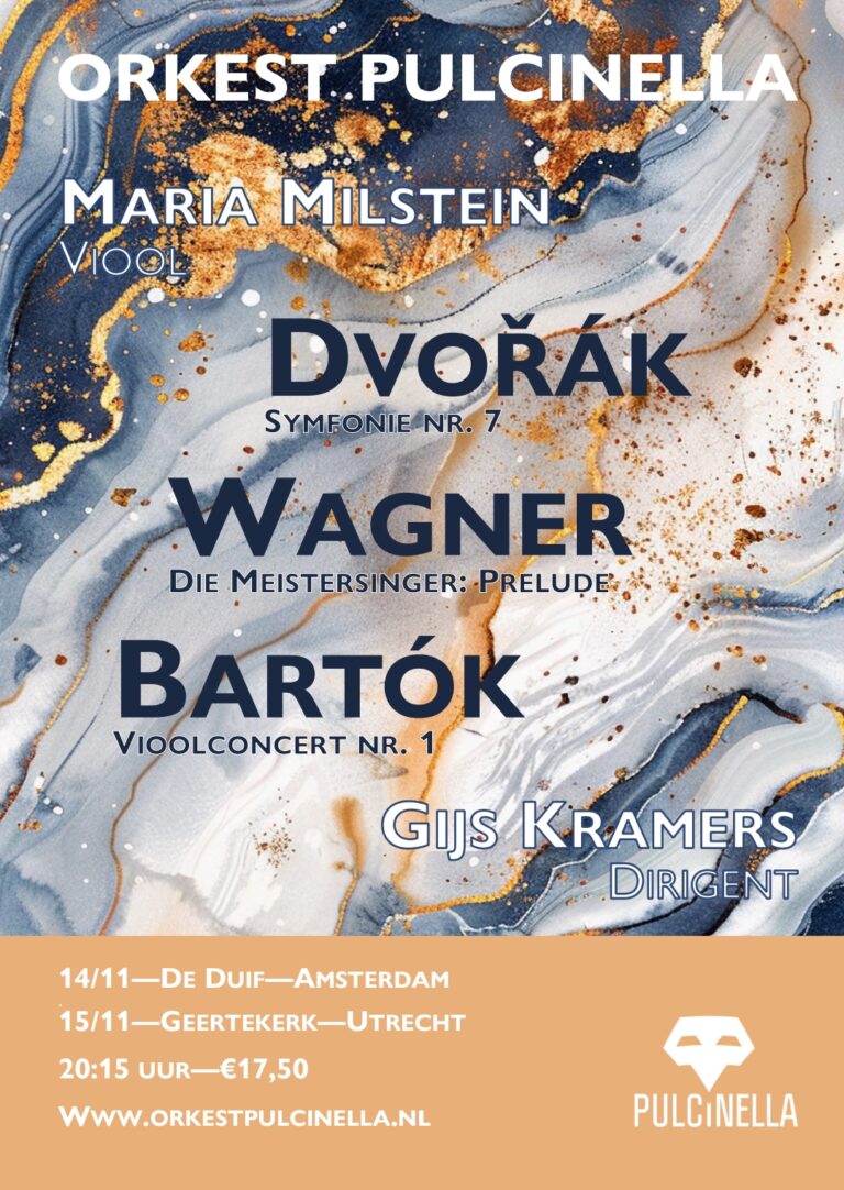 Flyer Pulcinella najaar 2025 onepage